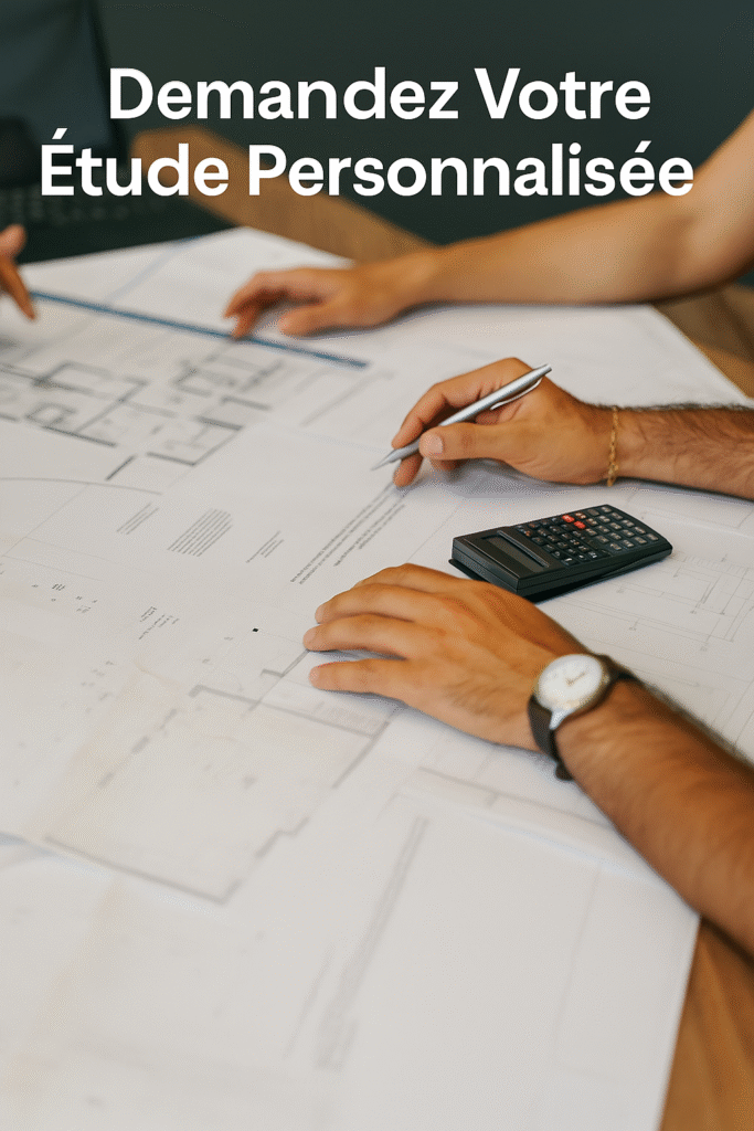 Étude personnalisée de projet de travaux de construction ou rénovation